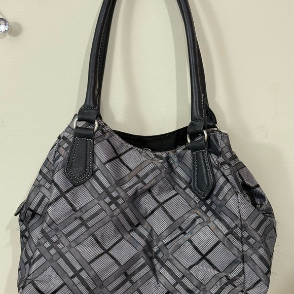 Stylish Black and Gray Women's Handbag - Picture 2 of 3